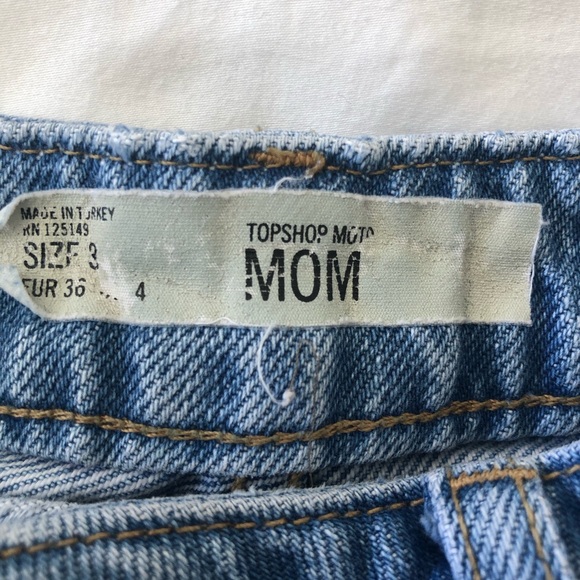 Topshop Mom Shorts - Picture 2 of 3